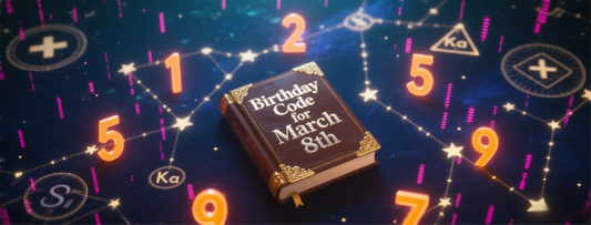 Birthday Code for March 8th