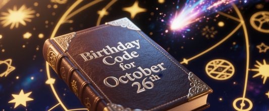 Birthday Code for October 26th