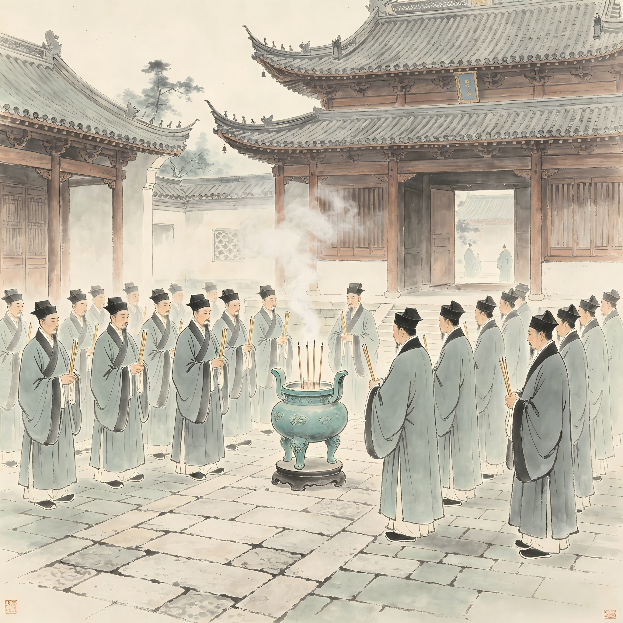 Taoist Precepts in traditional Taoist temple context