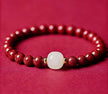Authentic Consecrated Daoist Cinnabar Protective Bracelet by Mount Longhu