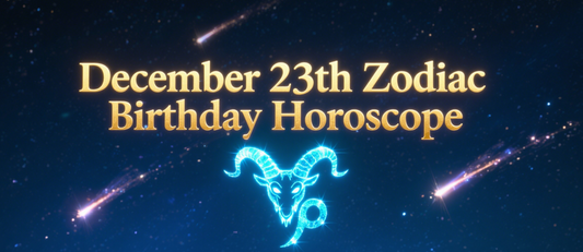 December 23th Zodiac Birthday Horoscope Book