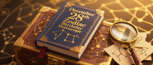 December 28th Zodiac Birthday Horoscope Book