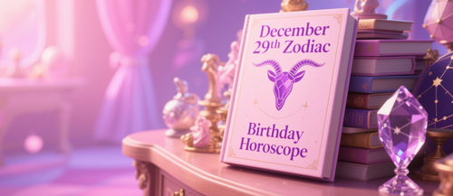 December 29th Zodiac Birthday Horoscope Book