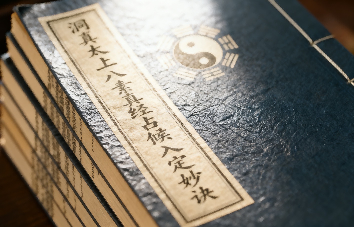 The Dongzhen Taishang Basu Zhenjing 洞真太上八素真经占候入定妙诀