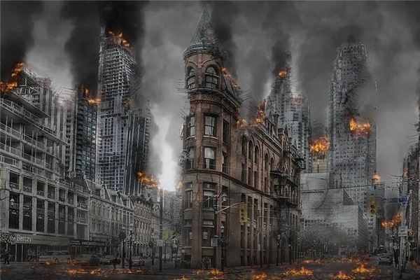 Dreaming of a Building Collapsing Before Your Eyes - Omen