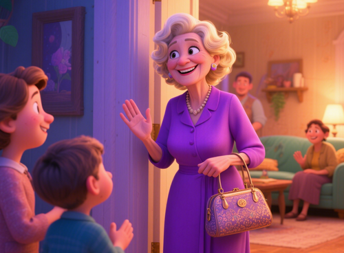 Dreaming of a deceased elder returning home