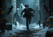 What is the omen of dreaming about being chased by a ghost?