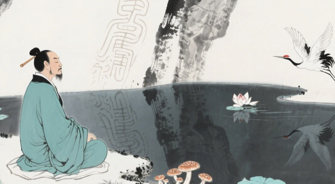 Du Jishi Eastern Jin Taoist Baihe Cave Xiangyin Hunan Huangting Jing golden cinnabar Tao Xuan cloud recluse