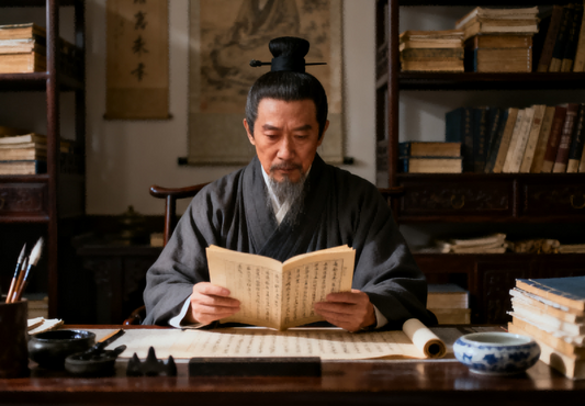 Fan Daosu 范道素 — Silent Sage of the Jin Dynasty, Taiqing Temple, Qinyuan, Shanxi Province