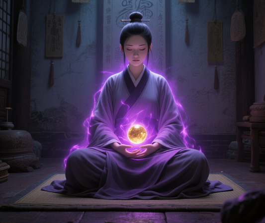 "Taiyin Refining the Form" in Female Alchemy (Nüdan) 太阴炼形