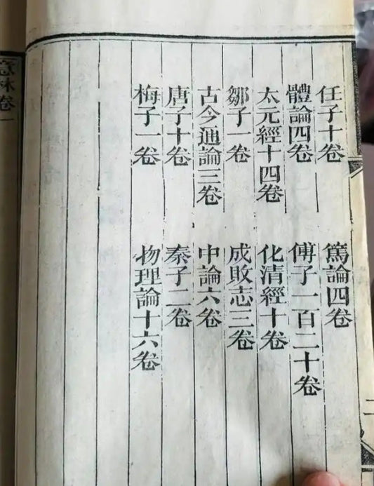 Grove of Thoughts Ancient Taoist Scriptures