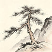 Empty mountain path ancient pine Quanzhen ordination ritual correction Jiu Yi Shi