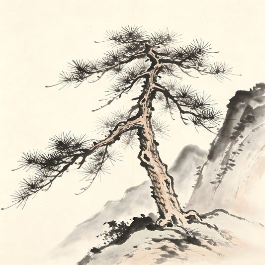 Empty mountain path ancient pine Quanzhen ordination ritual correction Jiu Yi Shi