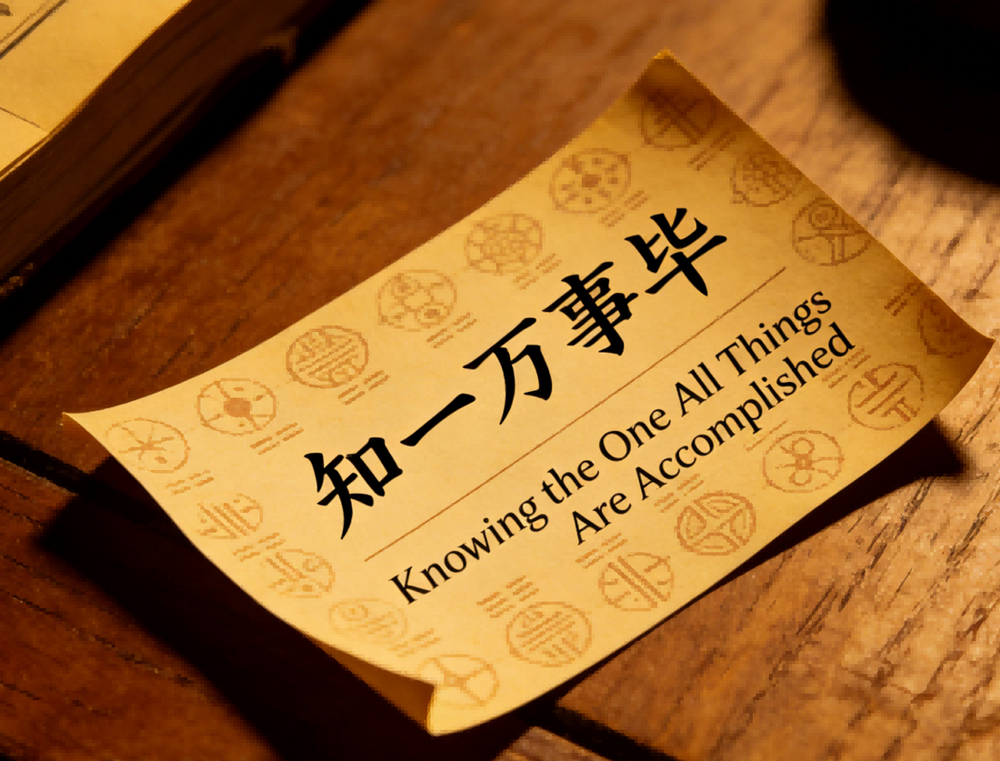 Knowing the One All Things Are Accomplished