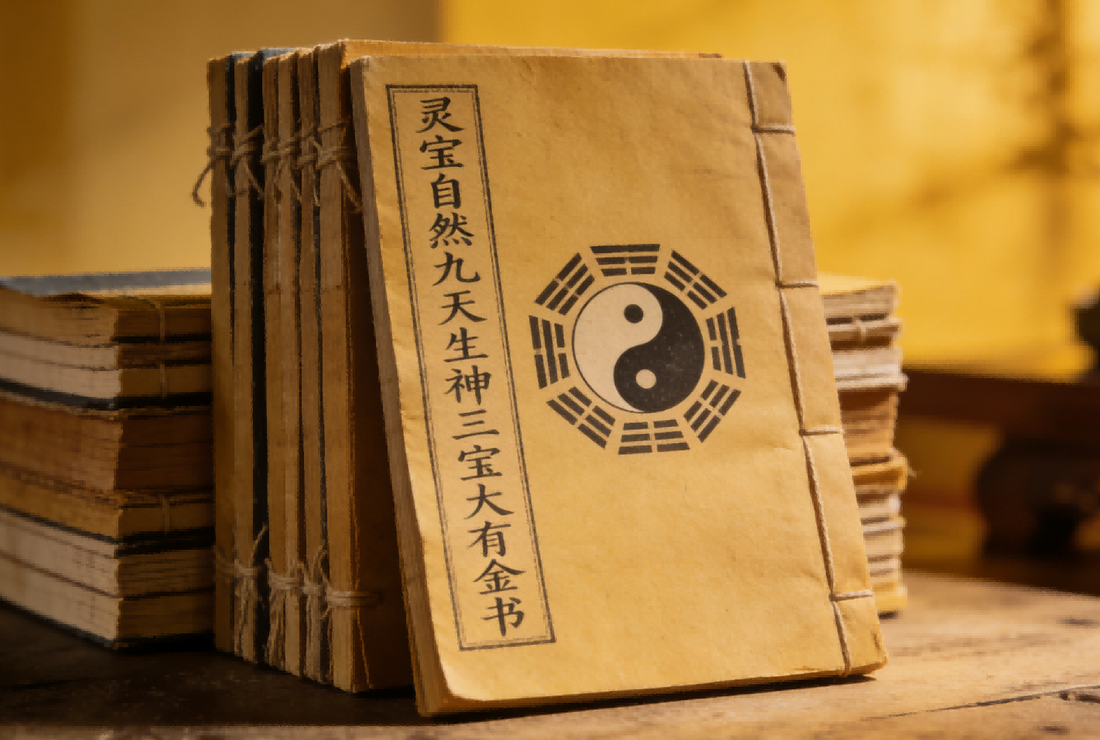 Lingbao Ziran Jiutian Shengshen Sanbao Dayou Jinshu 灵宝自然九天生神三宝大有金书