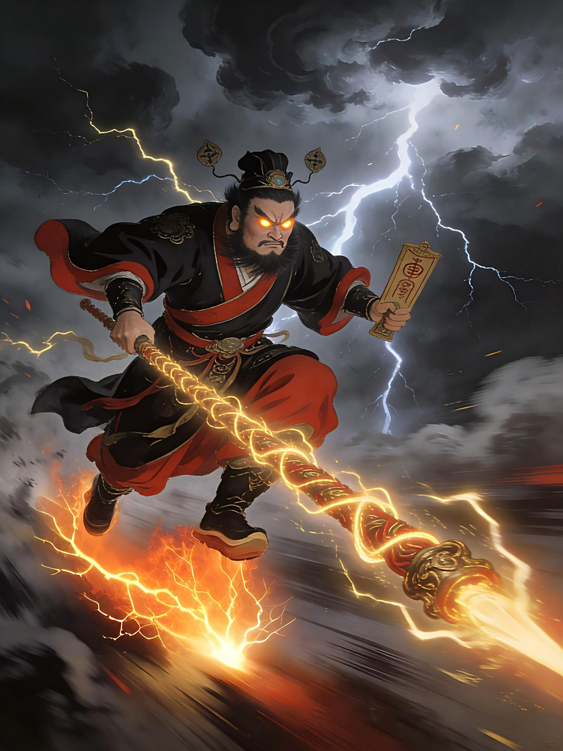 Lu Ling: Thunder Spirit and Cosmic Command in Taoism 律令
