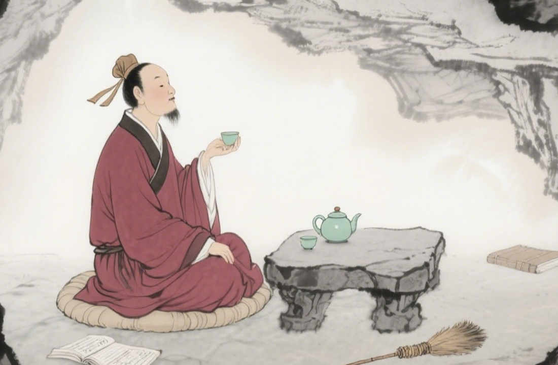 Xu Ze 徐则, Southern Dynasties and Sui Daoist hermit of Tiantai Mountain who practiced bigu breath-fasting for over forty years