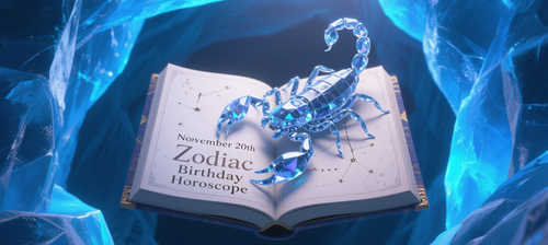 November 20th Zodiac Birthday Horoscope Book