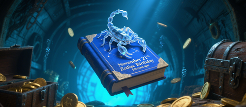 November 21th Zodiac Birthday Horoscope Book