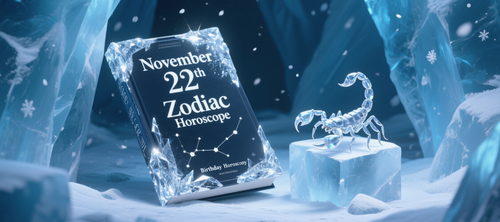November 22th Zodiac Birthday Horoscope Book