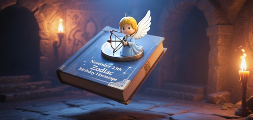 November 23th Zodiac Birthday Horoscope Book