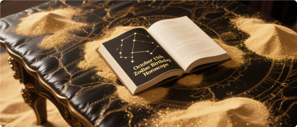 October 15th Zodiac: The Libra Who Attracts Love and Wealth Without Trying — 天秤座