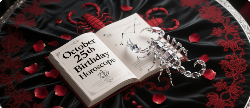 October 25th Zodiac Birthday Horoscope Book