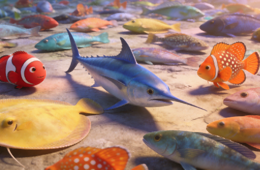 Omen of Dreaming Fish All Over the Ground