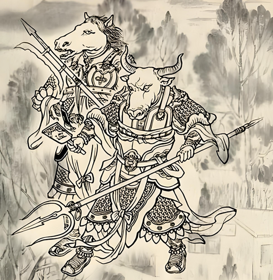 The Ox-Head and Horse-Face 牛头马面