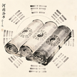 Ancient Chinese divination texts representing the Three Changes (Lianshan, Guicang, Zhouyi)