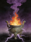Alchemical furnace firing process - Neidan transformation with intense heat