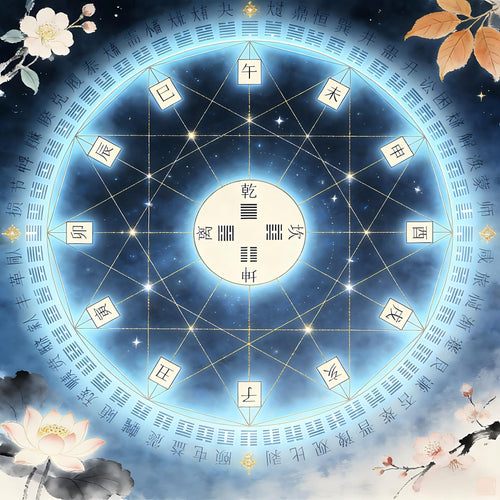 Cosmic numerology - hexagrams and celestial numbers mapping destiny