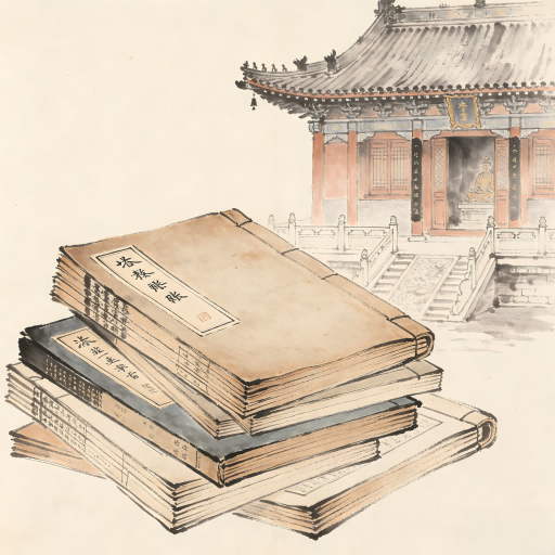 Taoist document records and registration ledgers in traditional style