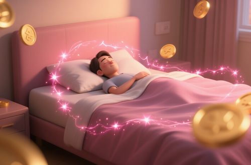 What kind of items placed on the bed can bring in wealth?