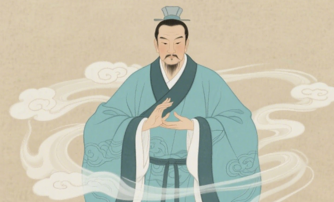 Tai Xi 泰系, mid-Tang Dynasty Daoist who styled himself the Angler of the East China Sea, fled the An-Shi Rebellion to Jiuri Mountain in Nan'an, practiced alchemy at the Alchemy View, and attained immortality
