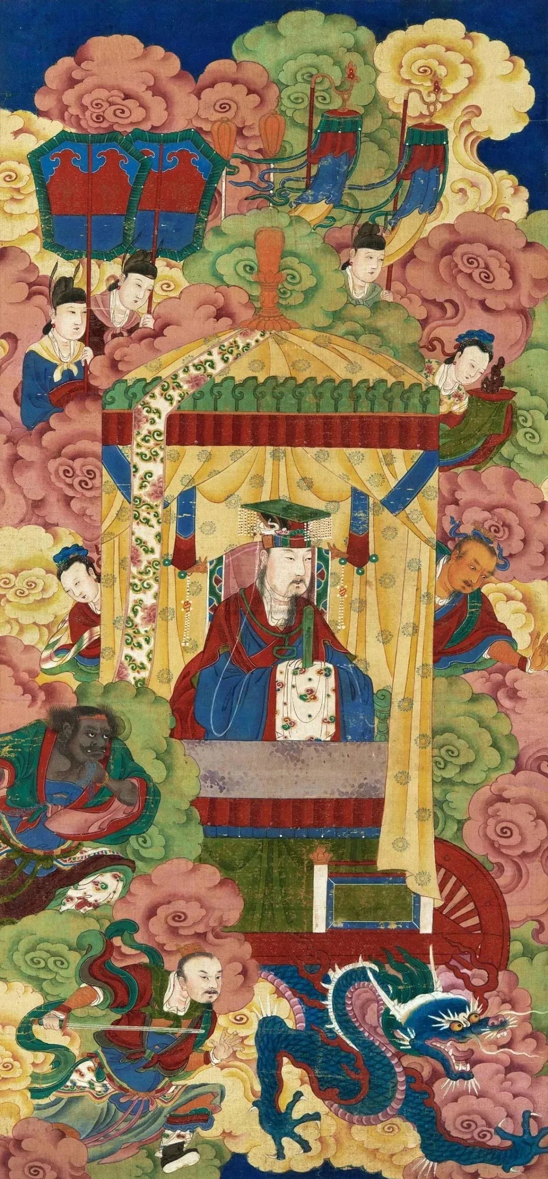 Taishang Lingbao Xiayuan Shuiguan Penitential Scripture — May All Sentient Beings Reach the Shore of the Tao