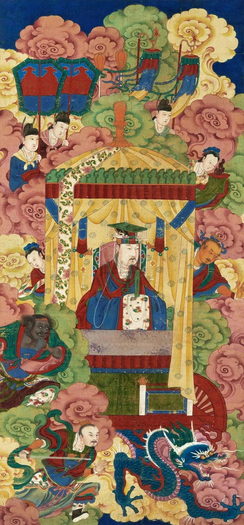 Taishang Lingbao Xiayuan Shuiguan Penitential Scripture — May All Sentient Beings Reach the Shore of the Tao