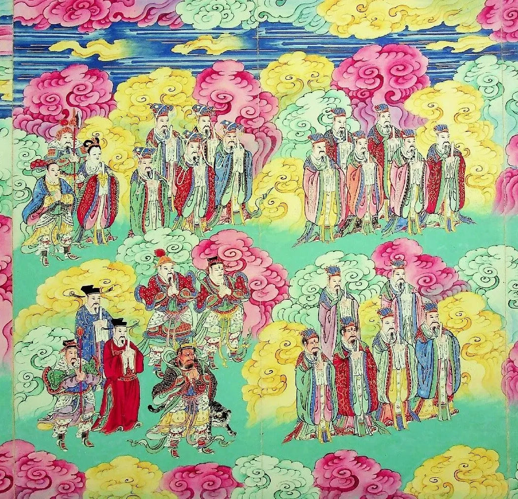 Ji Shen Zhou — Taoist incantation for assembling the divine hosts, invoking the Five Thunder Lords and celestial spirits across the Three Realms