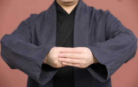 The Taoist bowing ritual 作揖礼