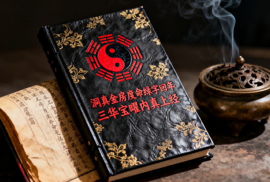 The Dongzhen Jinfang Duming Lüzi Huinian Sanhua Baoyao Neizhen Shangjing 洞真金房度命绿字回年三华宝曜内真上经