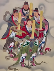 The Four Duty Officers 四值功曹