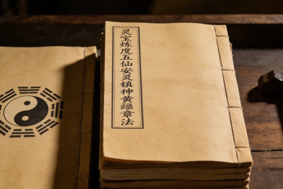 The Ling Bao Lian Du Huang Zeng Zhang 灵宝炼度五仙安灵镇神黄缯章法