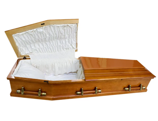 The Omen of a Woman Dreaming of an Unpainted Coffin
