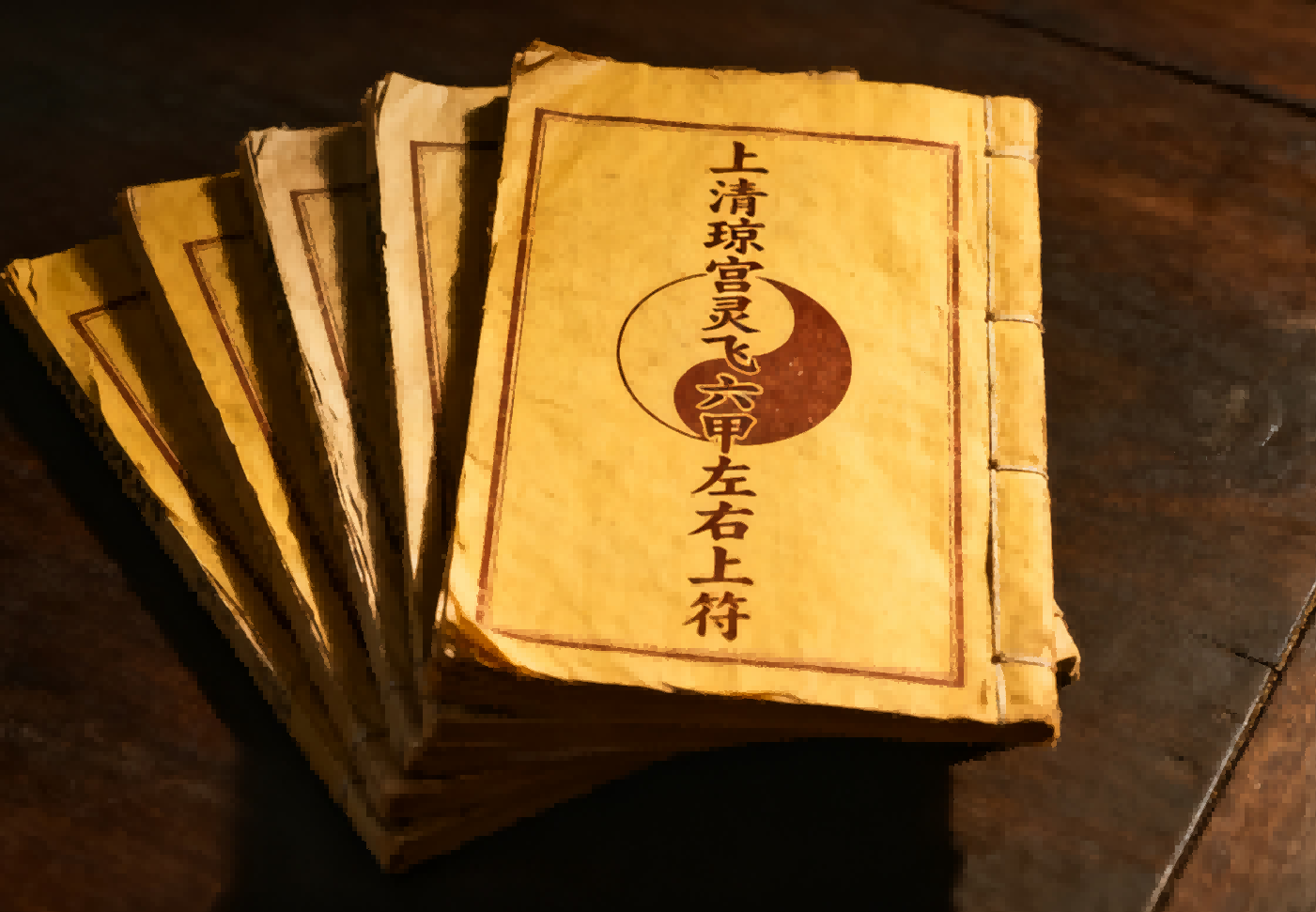 The Shangqing Qionggong Lingfei Liujia Shangfu 上清琼宫灵飞六甲左右上符