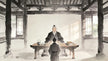 Taoist priest teaching student, transmission scene</p>