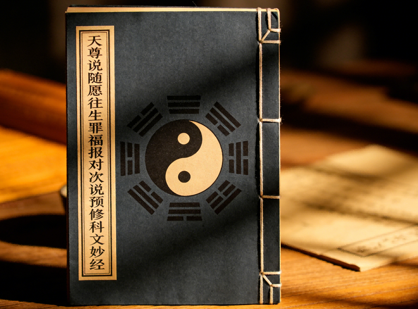 The Sui Yuan Wang Sheng Yu Xiu Ke Wen Jing 天尊说随愿往生罪福报对次说预修科文妙经