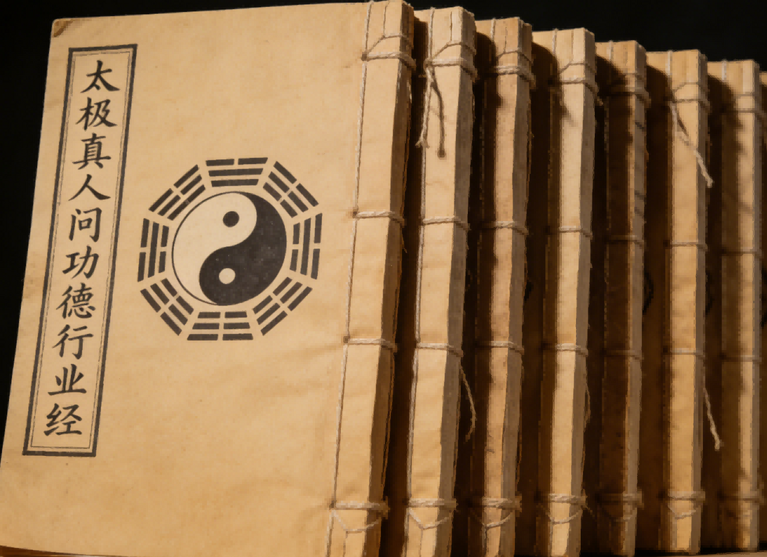 The Tai Ji Zhen Ren Wen Gong De Xing Ye Jing 太极真人问功德行业经