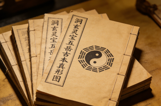 The Wu Yue Gu Ben Zhen Xing Tu 洞玄灵宝五岳古本真形图