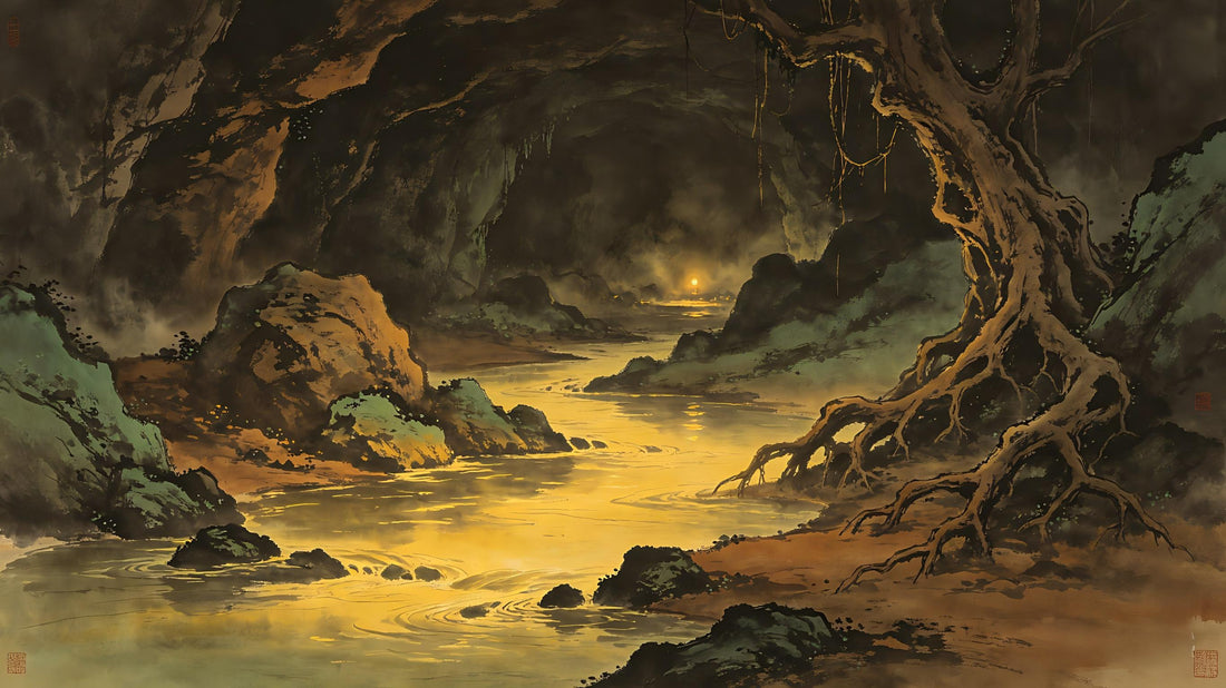 The Yellow Springs (Huángquán) - The subterranean realm of yin energy in Taoist cosmology