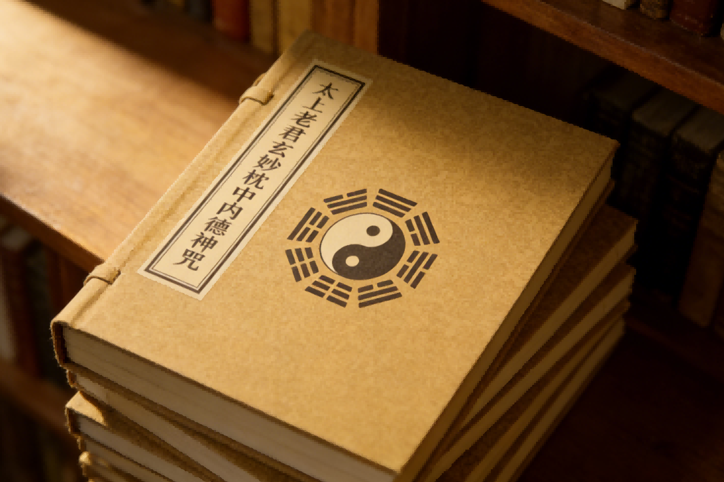 The Zhen Zhong Nei De Shen Zhou Jing 太上老君玄妙枕中内德神咒经